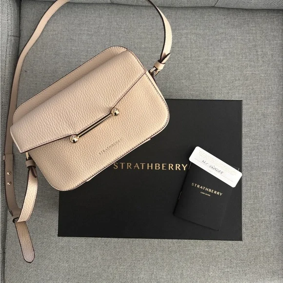 Strathberry Mosaic Crossbody Camera Bag - Picture 7 of 9